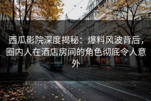 西瓜影院深度揭秘：爆料风波背后，圈内人在酒店房间的角色彻底令人意外